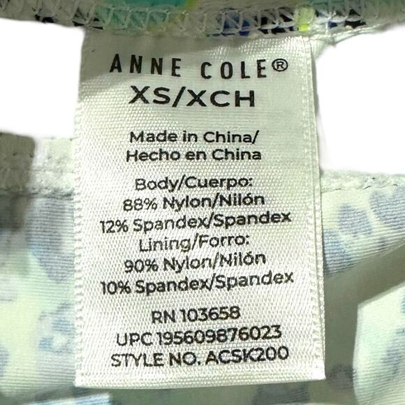 Anne Cole Women’s Tankini Swim Top Size XS - Picture 10 of 11